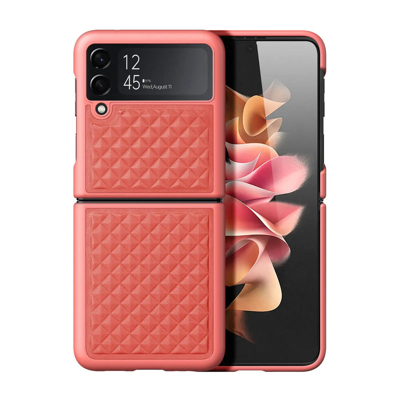 Avontic Premium Genuine Leather Case For Samsung Galaxy Z Flip 3 Flip 4 - Avontic