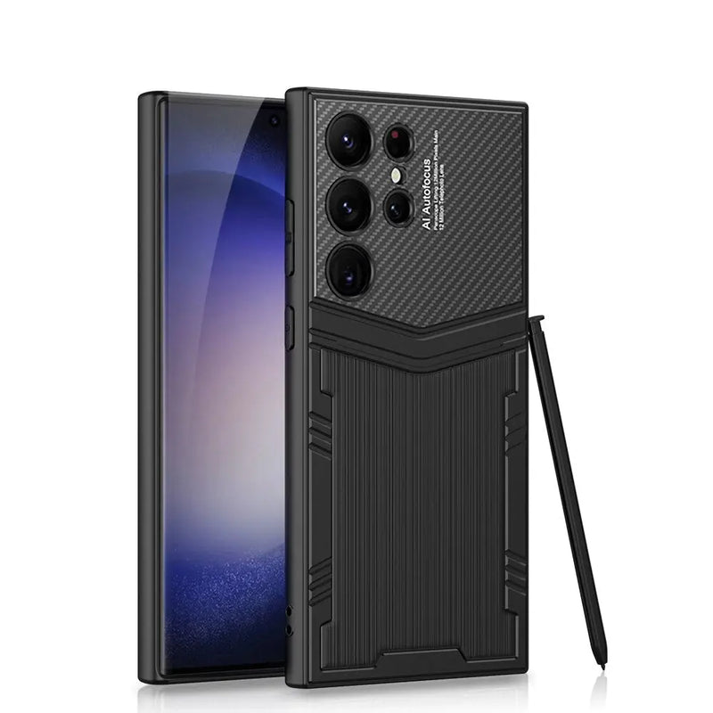 UltraSlim Leather Case for Samsung Galaxy S23: Lightweight Protection for Your Device - Avontic