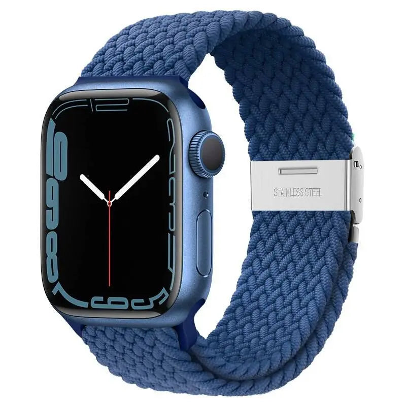 Nylon Braided Loop Band For Apple Watch - Pinnacle Luxuries