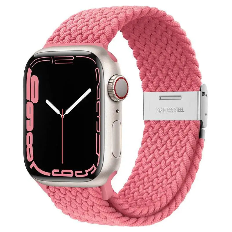 Nylon Braided Loop Band For Apple Watch - Pinnacle Luxuries