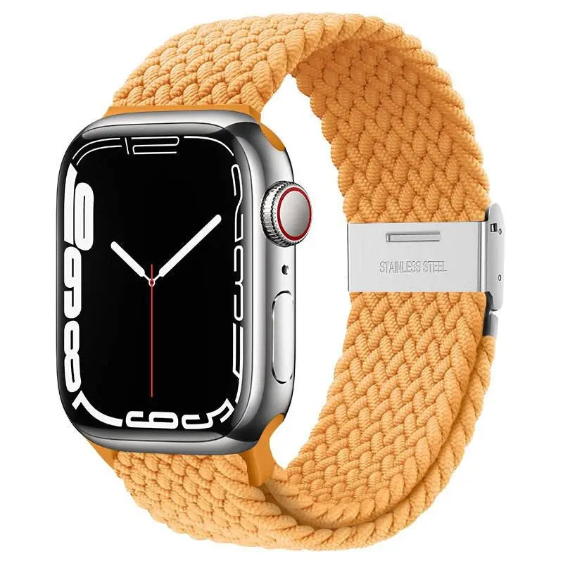 Nylon Braided Loop Band For Apple Watch - Pinnacle Luxuries