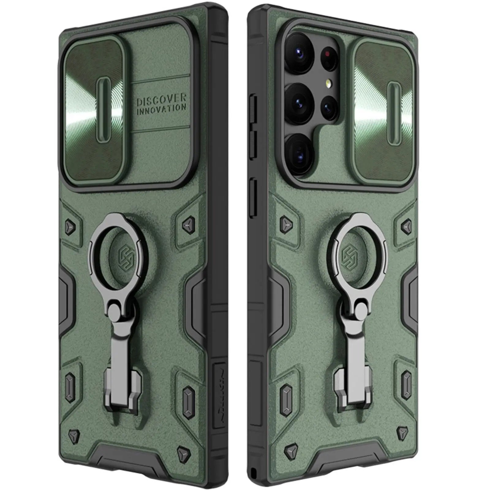 Pinnacle Premium Kickstand Camera Shield Case For Samsung Galaxy S23 - Pinnacle Luxuries