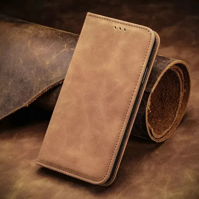 Luxurious Leather Wallet Case For Google Pixel 6 6 Pro 6A - Avontic