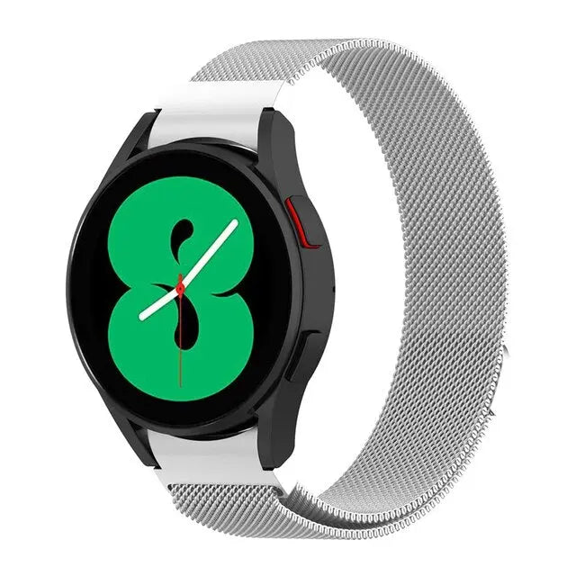 Stainless Steel Mesh Magnetic Loop Band For Samsung Galaxy Watch 4 5 - Pinnacle Luxuries