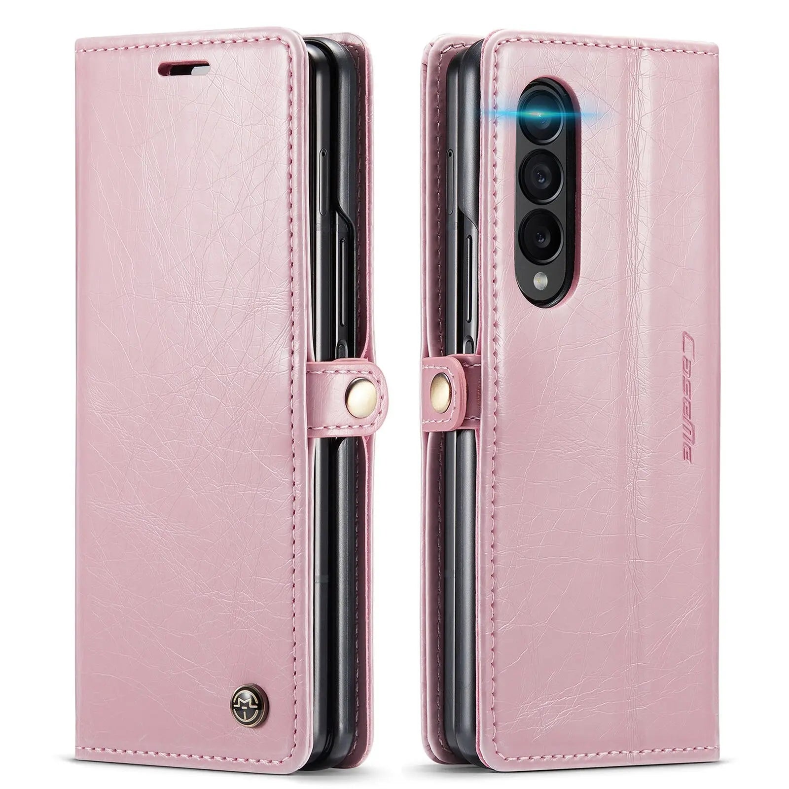 Premium Leather Wallet Case For Samsung Galaxy Z Fold 4 - Pinnacle Luxuries