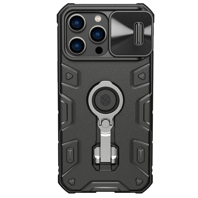 Cam Shield 360 Armor Kickstand Case For iPhone 14 - Avontic