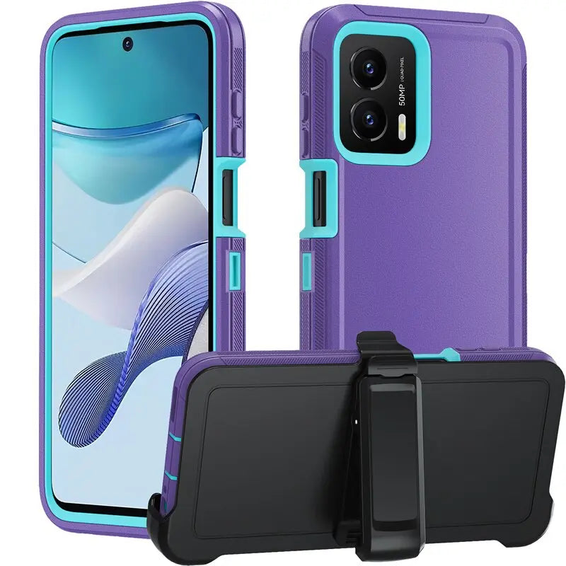 StyluGuard Kickstand Belt Clip Case For Motorola G 5G Stylus - Avontic