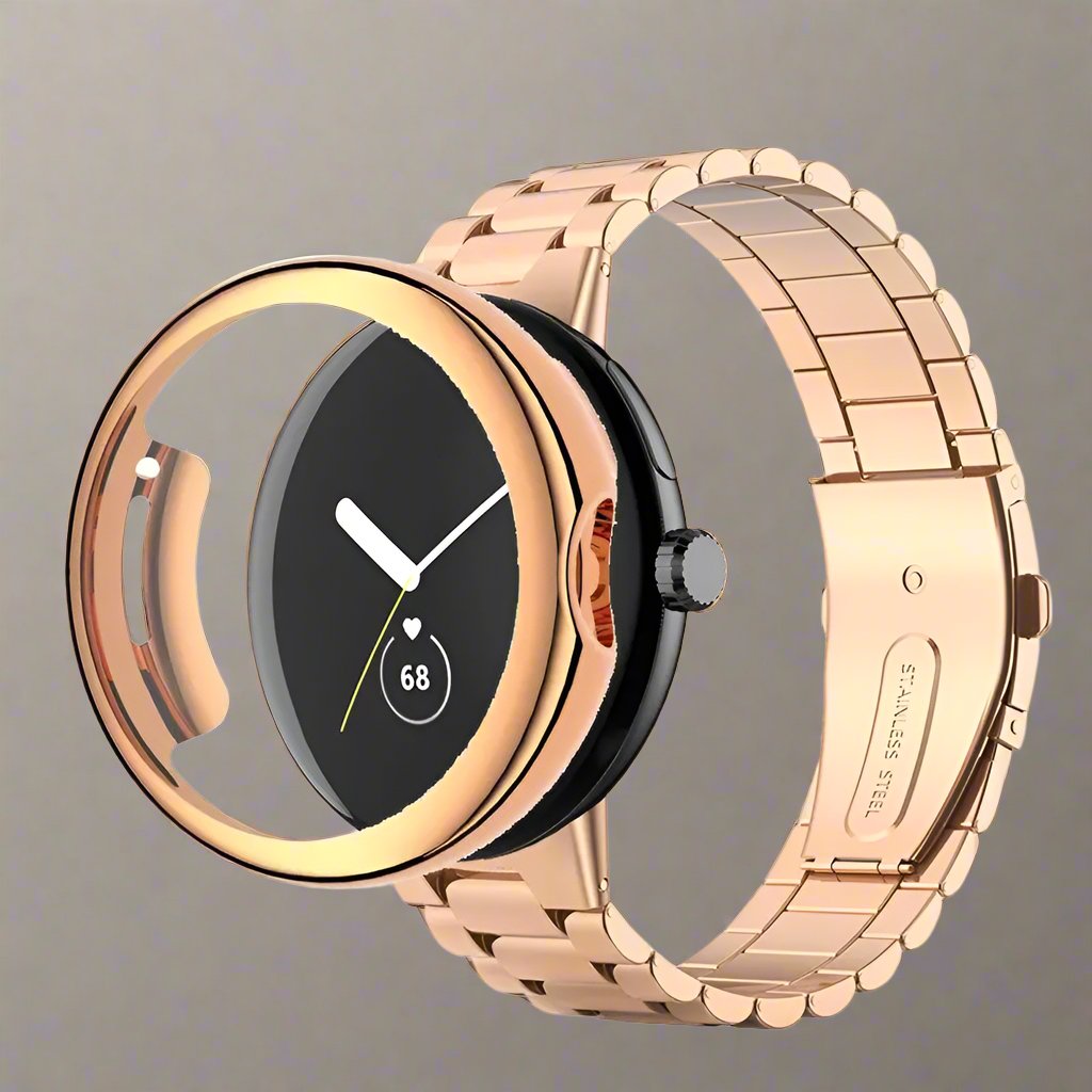 Pinnacle Premium Stainless Steel Band And Case For Google Pixel Watch - Pinnacle Luxuries