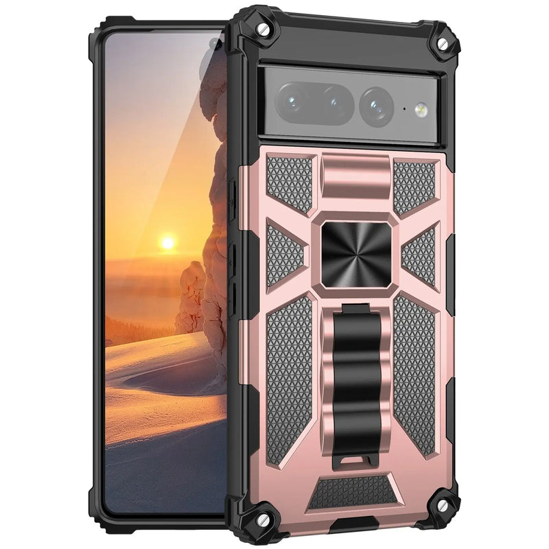 Avontic Camouflage Armor Shockproof Kickstand Case For Google Pixel 7 Pro Case - Avontic