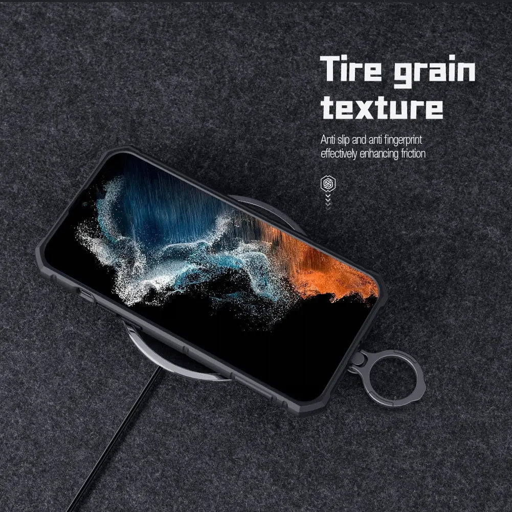 Pinnacle Premium Kickstand Camera Shield Case For Samsung Galaxy S23 - Pinnacle Luxuries