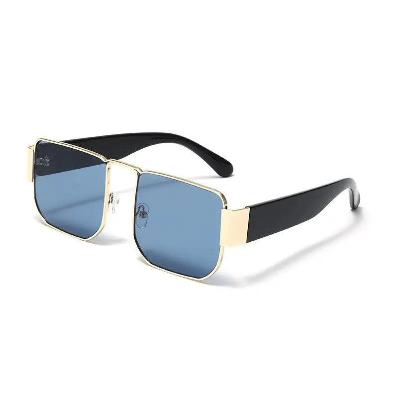 Vintage Square Frame Fly Boy Sunglasses - Pinnacle Luxuries