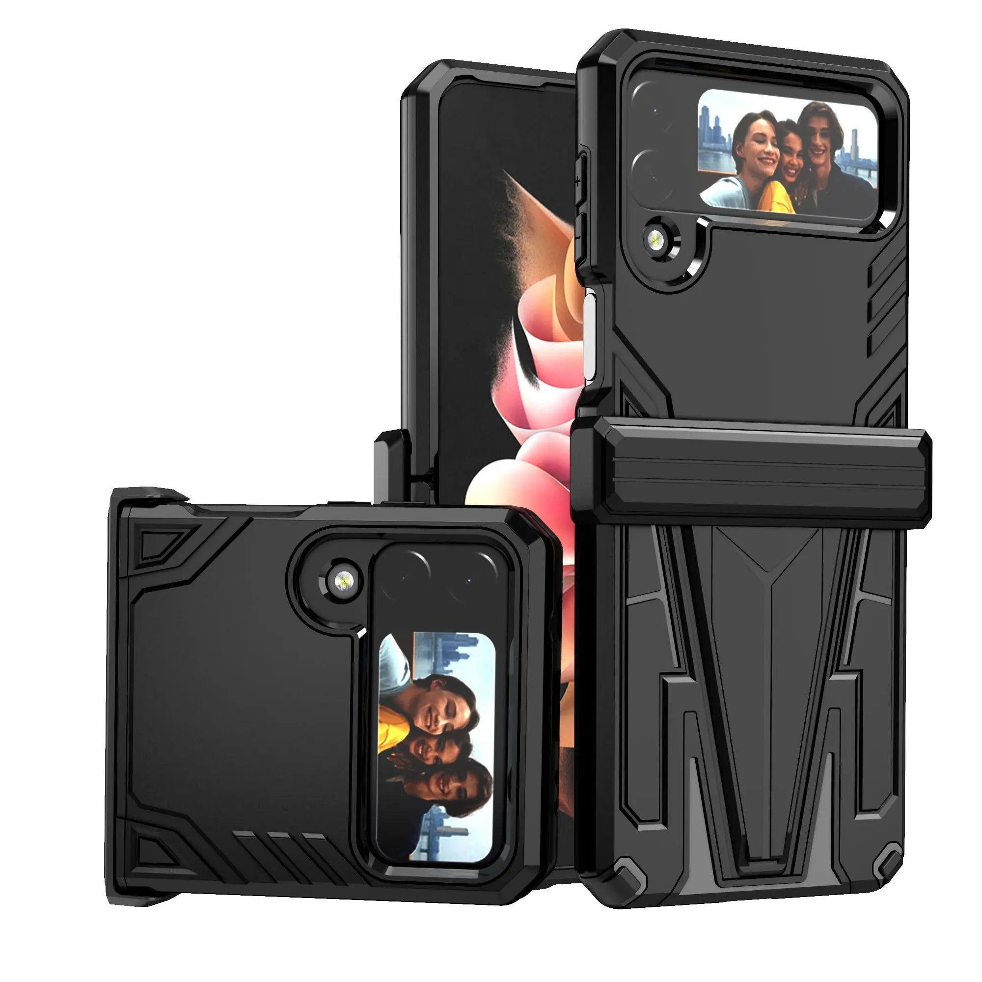 Pinnacle Armor 360 Case For Samsung Galaxy Z Flip 3 & 4 - Pinnacle Luxuries