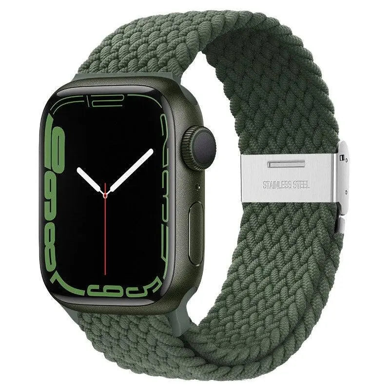Nylon Braided Loop Band For Apple Watch - Pinnacle Luxuries