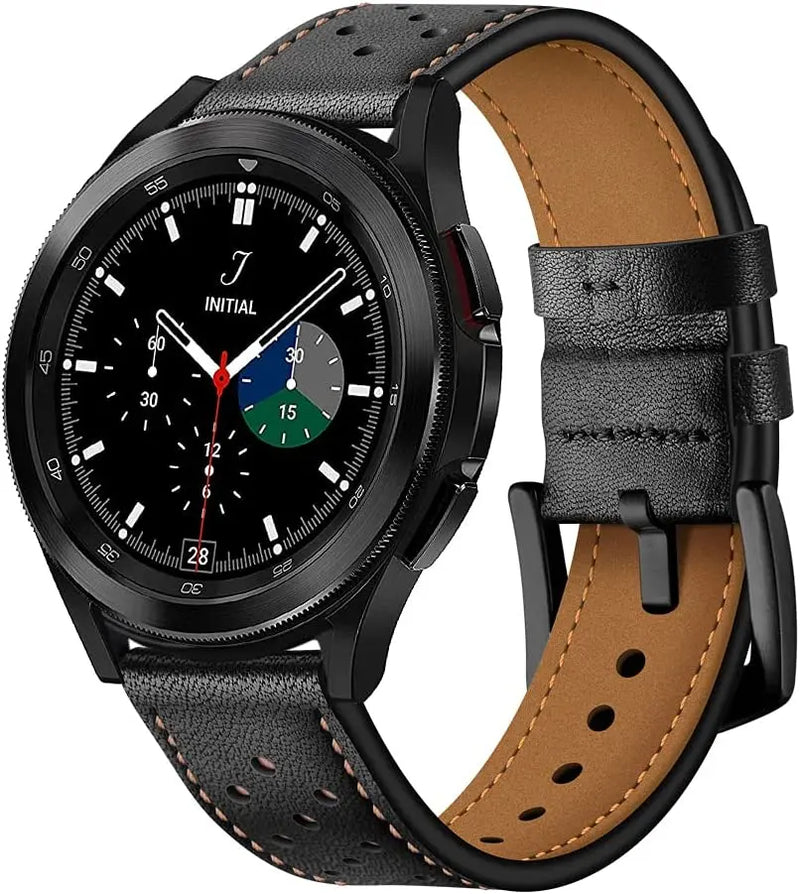 Custom Leather Band For Samsung Galaxy Watch 5 / Watch 4 - Avontic