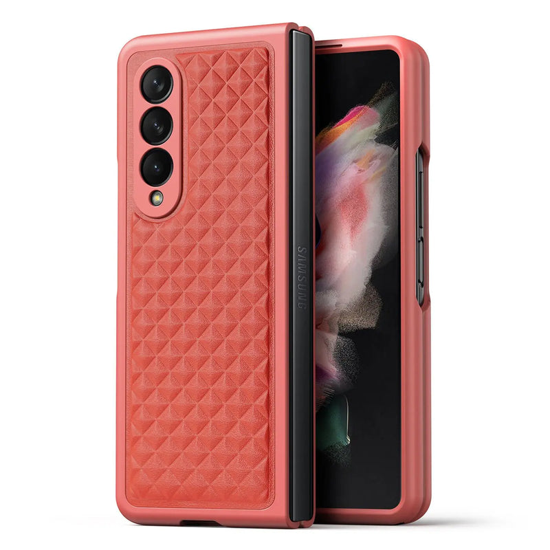 Avontic Premium Genuine Leather Case For Samsung Galaxy Z Fold 3 Fold 4 - Avontic