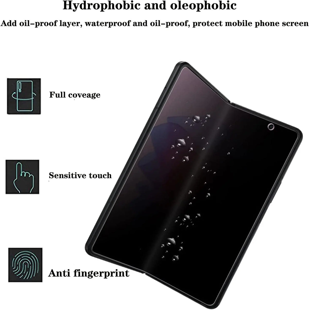 Avontic Privacy Screen Protector For Samsung Galaxy Z Fold Flip 3/4 - Avontic