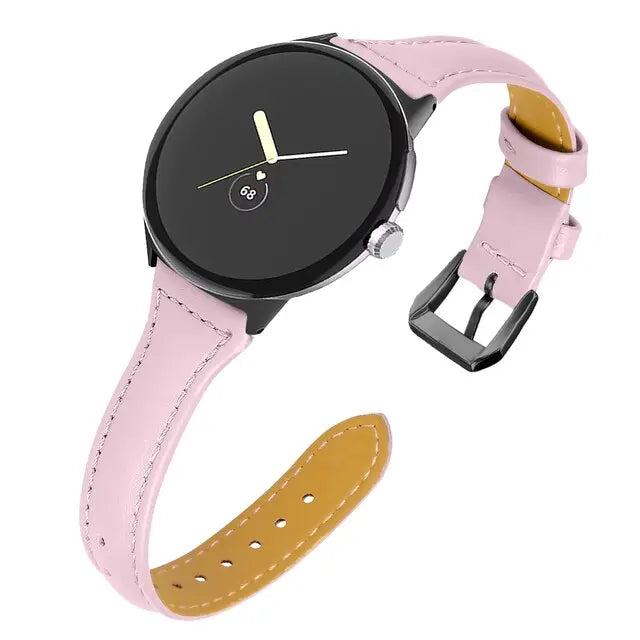Pinnacle Slim Modern Leather Loop Band For Pixel Watch - Pinnacle Luxuries