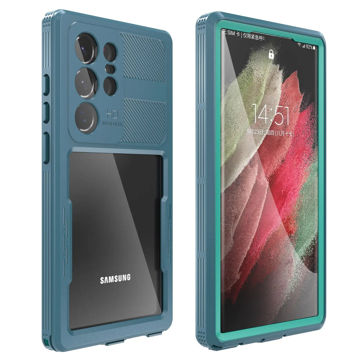 GuardianX: Ultimate Waterproof Lens Protection Phone Case For Samsung Galaxy S23 Ultra - Avontic