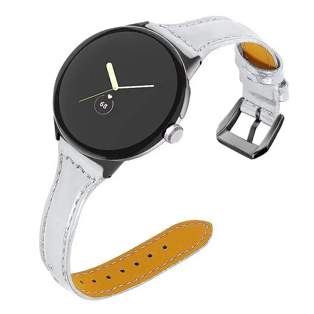 Pinnacle Slim Modern Leather Loop Band For Pixel Watch - Pinnacle Luxuries