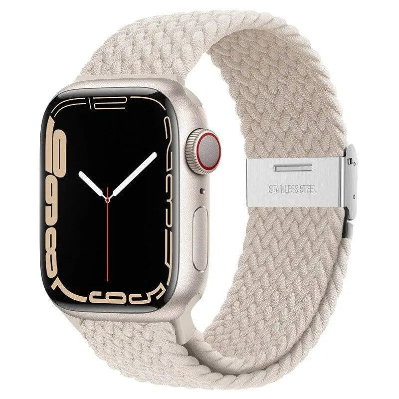 Nylon Braided Loop Band For Apple Watch - Pinnacle Luxuries