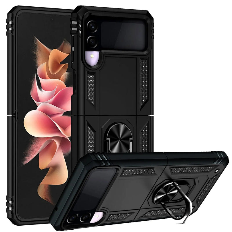Avontic Ring Holder Case For Samsung Galaxy Z Flip 4 Flip 3 - Avontic
