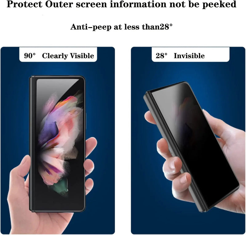 Avontic Privacy Screen Protector For Samsung Galaxy Z Fold Flip 3/4 - Avontic