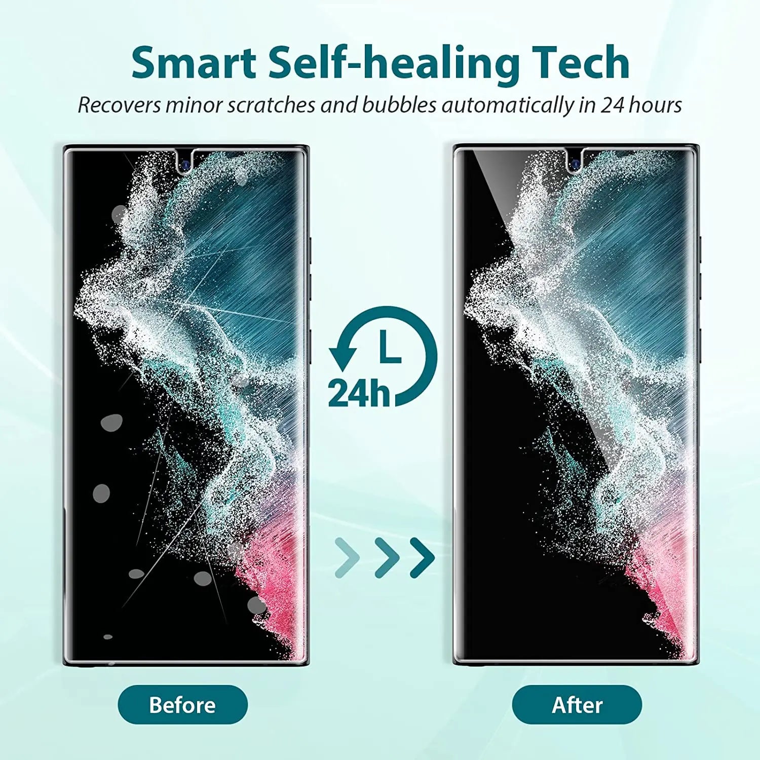 3 Pack Premium Screen Protectors For Samsung Galaxy S23 Ultra — product view 5