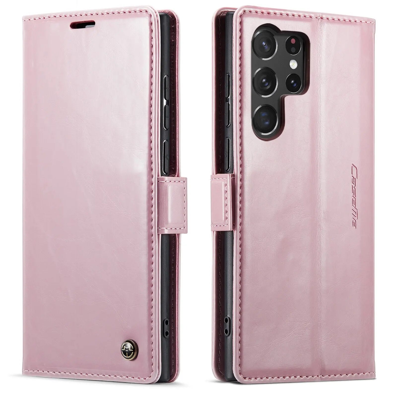 Pinnacle Premium Leather Wallet Case For Samsung Galaxy S23 Ultra - Pinnacle Luxuries