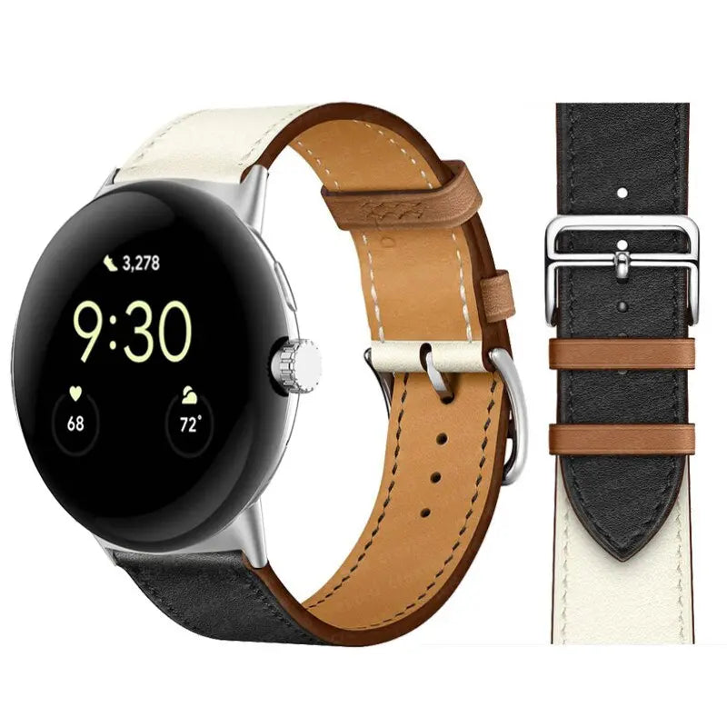 Avontic Premium Leather Band For Pixel Watch - Avontic