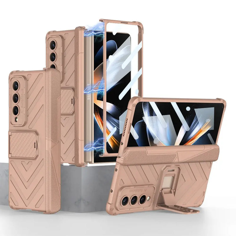 Avontic Magnetic Folding Armor Case for Samsung Galaxy Z Fold 4 - Avontic