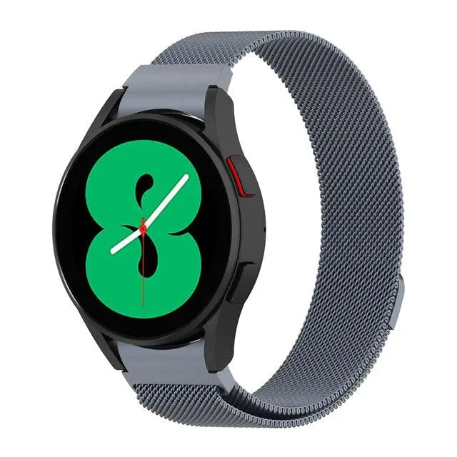 Stainless Steel Mesh Magnetic Loop Band For Samsung Galaxy Watch 4 5 - Pinnacle Luxuries