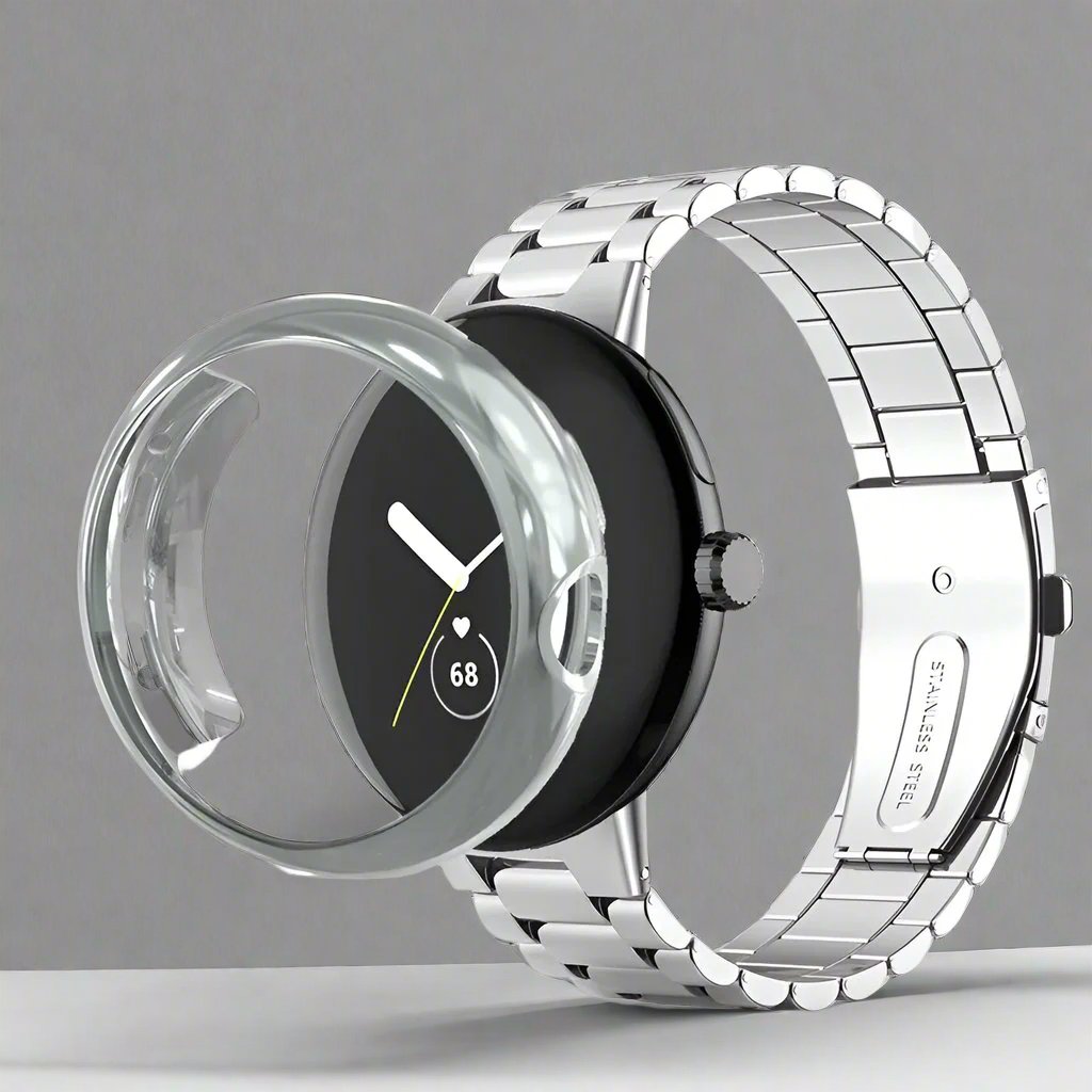 Pinnacle Premium Stainless Steel Band And Case For Google Pixel Watch - Pinnacle Luxuries