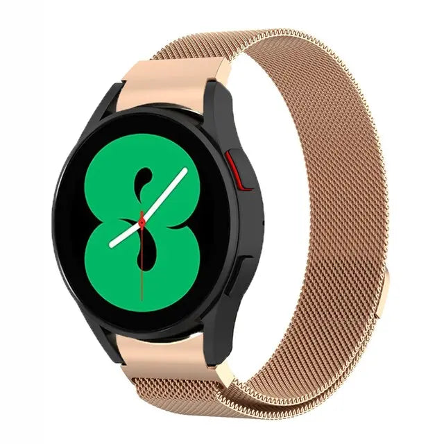 Stainless Steel Mesh Magnetic Loop Band For Samsung Galaxy Watch 4 5 - Pinnacle Luxuries