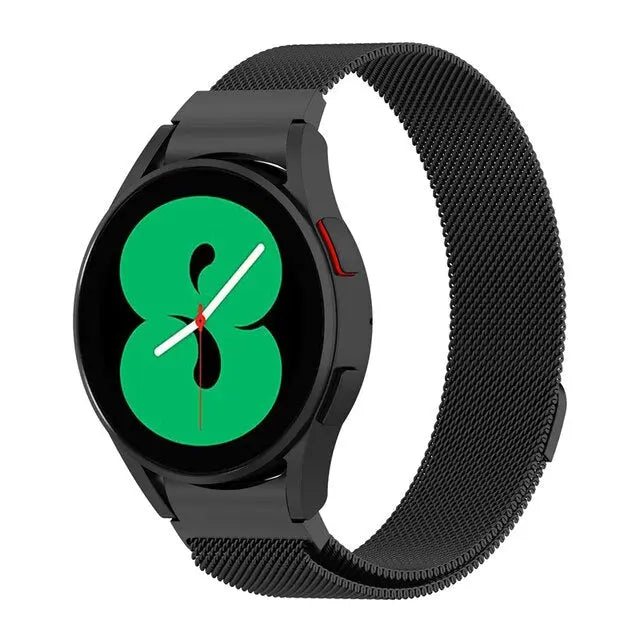 Stainless Steel Mesh Magnetic Loop Band For Samsung Galaxy Watch 4 5 - Avontic
