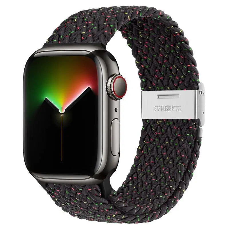 Nylon Braided Loop Band For Apple Watch - Pinnacle Luxuries
