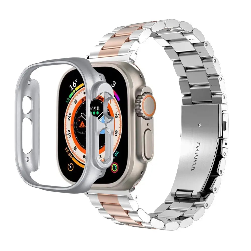 Pinnacle Premium Stainless Steel Band And Case For Apple Watch - Pinnacle Luxuries