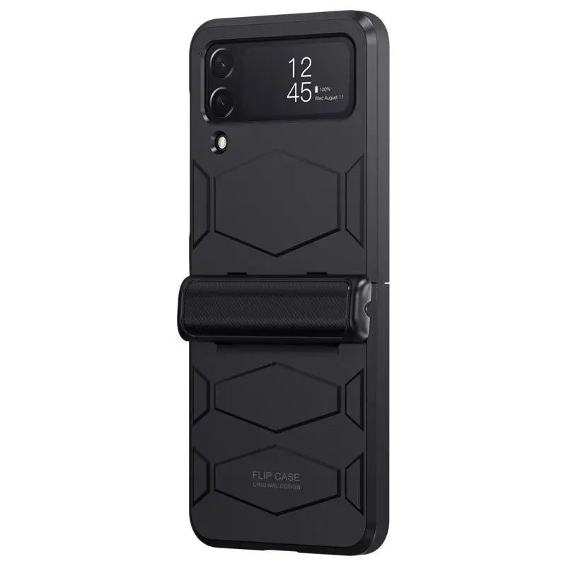 Pinnacle Cobra Metal Hinge Case For Samsung Galaxy Z Flip 4 - Pinnacle Luxuries
