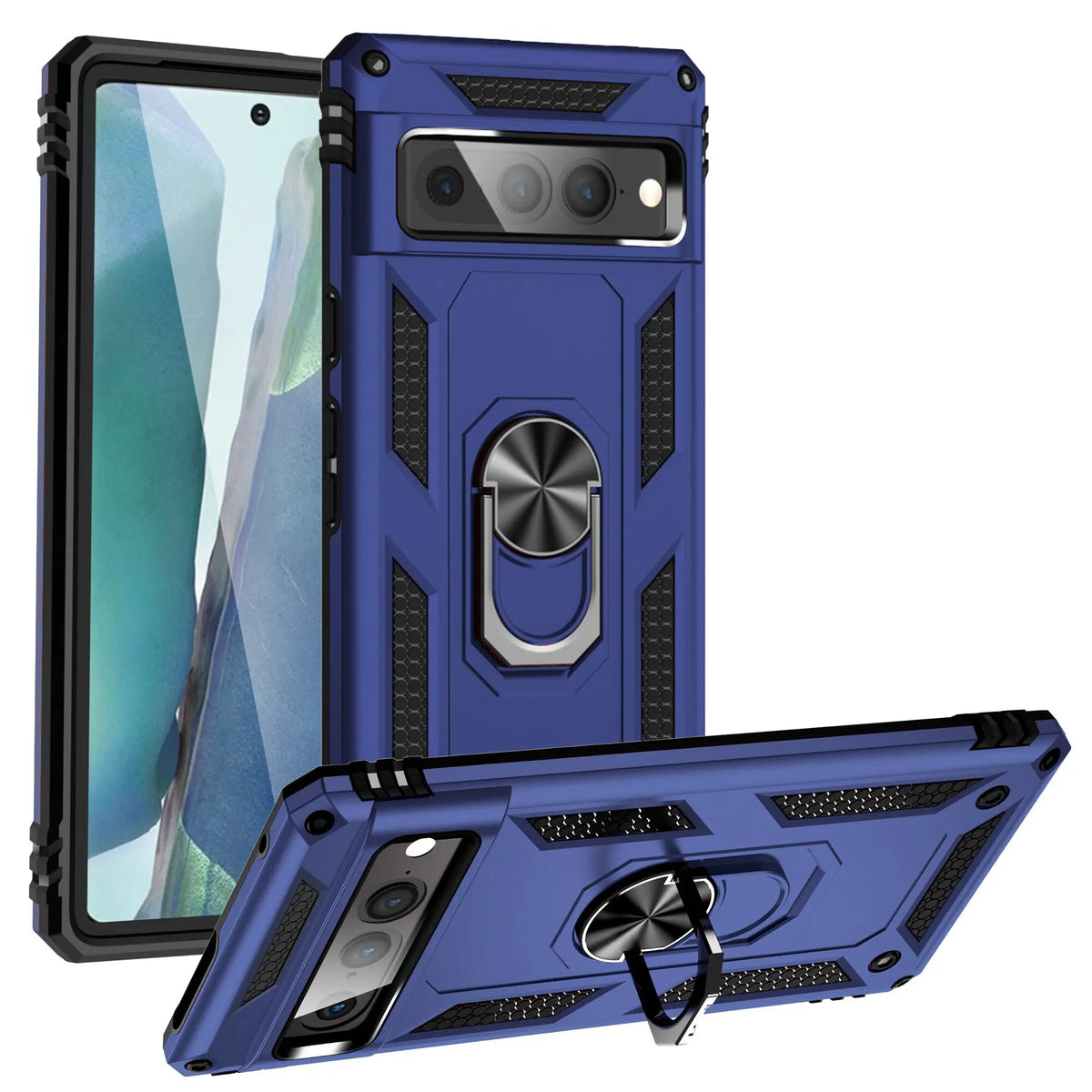 Premium Ring Kickstand Case For Google Pixel 7 Pro - Avontic