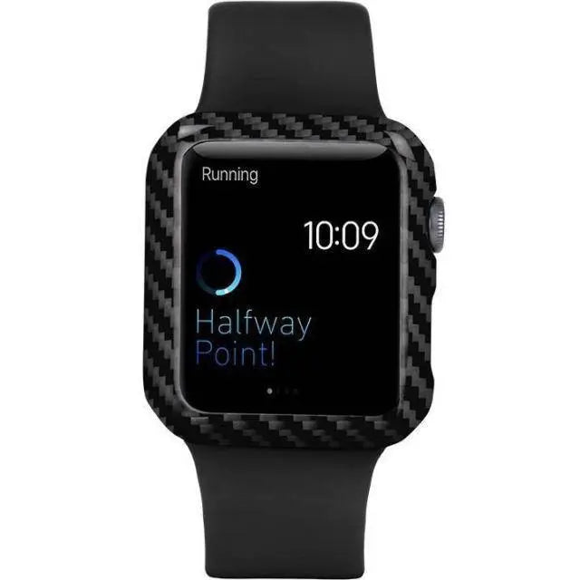 Carbon Fiber Kryptonite Spartan Apple Watch Case Screen Protector - Pinnacle Luxuries