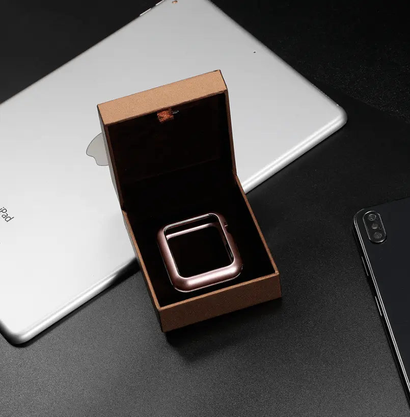 Apple Watch Series 5 Ultimate Stainless Steel Case Tempered Glass Screen Protector - Pinnacle Luxuries