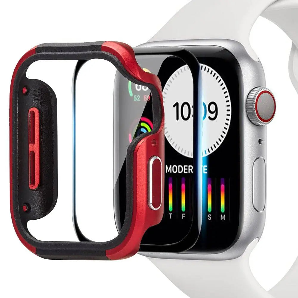 Spartan Aluminum Alloy Apple Watch Case Series 4 5 - Pinnacle Luxuries
