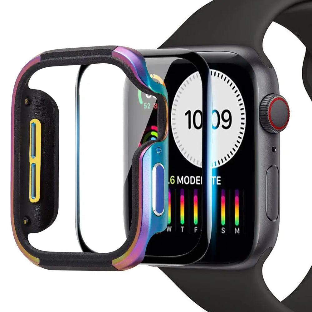 Spartan Aluminum Alloy Apple Watch Case Series 4 5 - Avontic