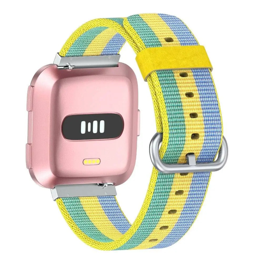 Fitbit Versa Premium Custom Woven Nylon Band - Pinnacle Luxuries