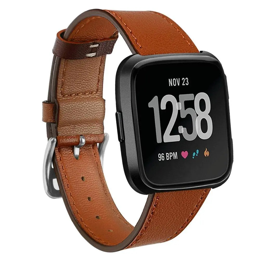 Fitbit Versa 2 Genuine Leather Band - Avontic