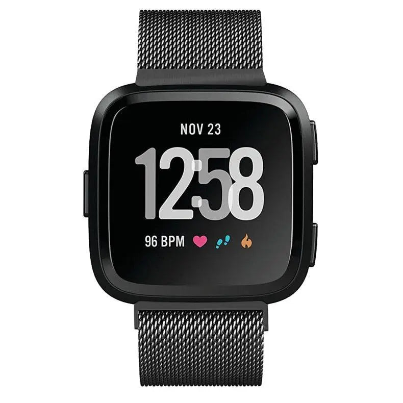 Fitbit Versa 2 Premium Stainless Steel Mesh Band - Pinnacle Luxuries