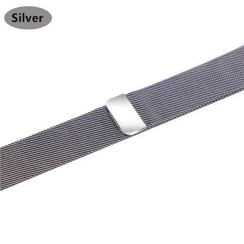 Apple Watch Series 5 Stainless Steel Mesh Band - Pinnacle Luxuries