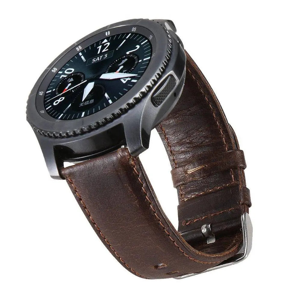 Samsung Gear 3 Watch Genuine Leather Vintage Band - Avontic