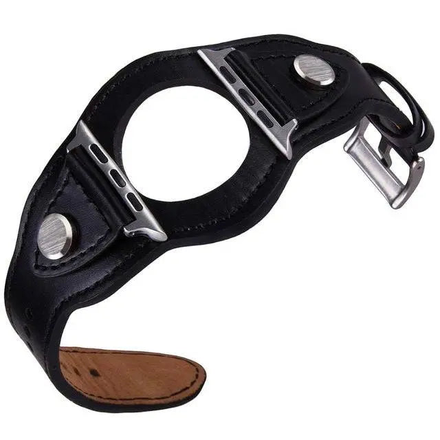 Premium Custom Genuine Cowhide Leather Apple Watch Band - Pinnacle Luxuries