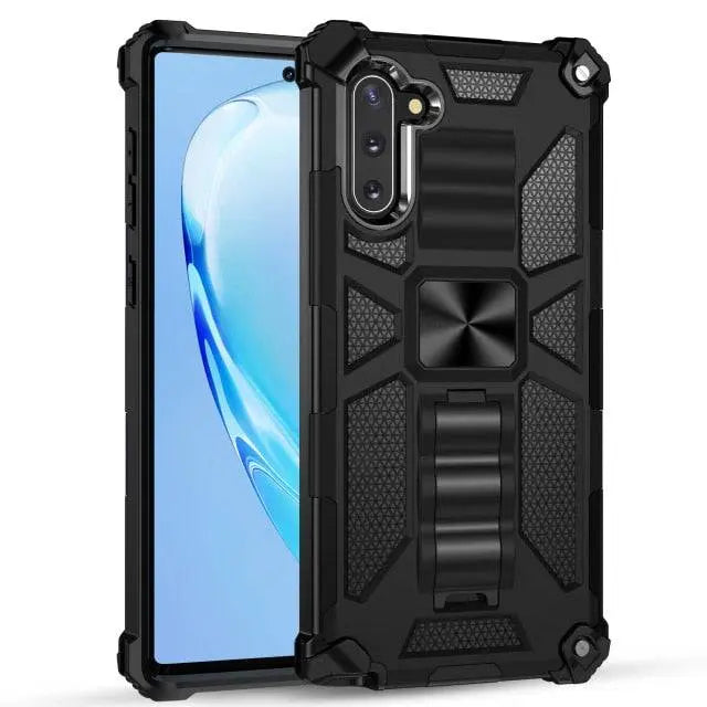 Military Armor Grade Shockproof Magnetic Ring Case For Samsung Galaxy S20 S20 Plus S20 Ultra Note 10 Note 10 Plus S10 S10 Plus - Avontic