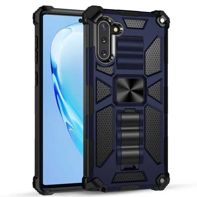 Military Armor Grade Shockproof Magnetic Ring Case For Samsung Galaxy S20 S20 Plus S20 Ultra Note 10 Note 10 Plus S10 S10 Plus - Avontic